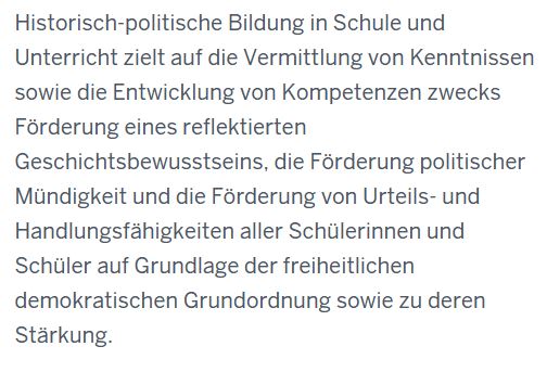 Historisch-politische Bildung